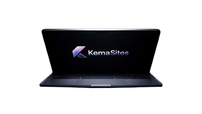 Laptop KemaSites em destaque